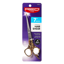 Kiss Red Straight Hair Shear 7"