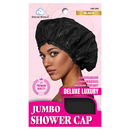 Dream World Jumbo Shower Cap - Black - DRE109B