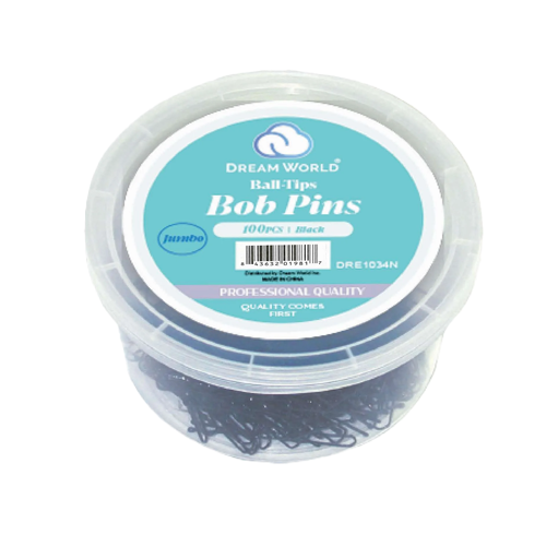 Dream World Bob Pins Jumbo - Ball Tips - Black - 100 PCS - DRE1034N