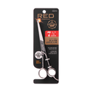 Kiss Red Straight Hair Shear 7.5"