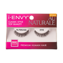 iENVY Au Naturale Premium Human Hair Strip Lashes 01XS - KPE08XS