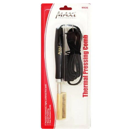 Maxi Pressing Comb Electric Ceramic Temple