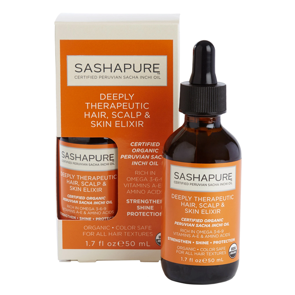 SashaPure Hair Scalp & Skin Elixir 1.7 oz.