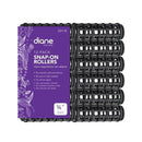 Diane Snap on Rollers 3/4" Black