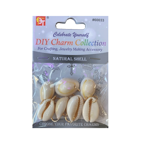 Beauty Town Diy Charm Collection With Ring Natural Shell