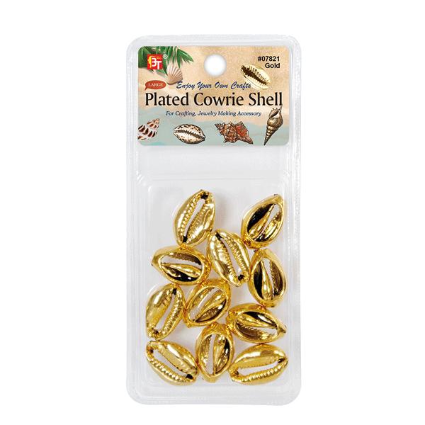 Beauty Town Large Plated Cowrie Shell