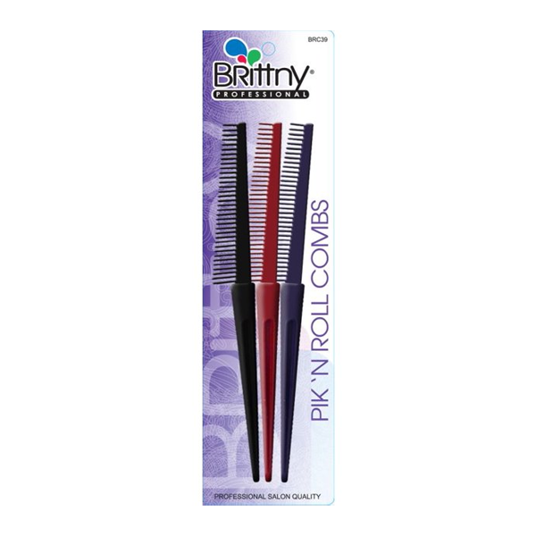 Brittny Pik & Roll Comb 3 Piece Pack