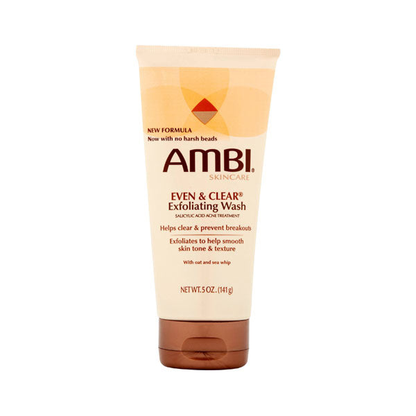 Ambi Even & Clear Exfoliating Facial Wash 5 oz.