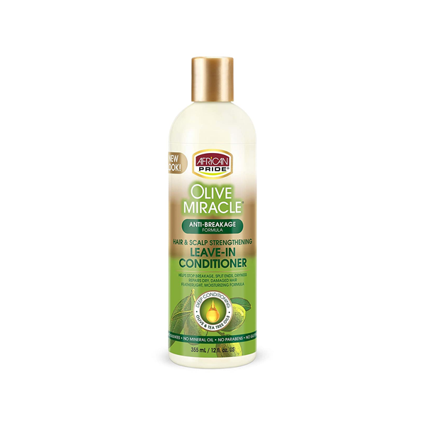 African Pride Olive Miracle Leave-In Conditioner 12 oz.