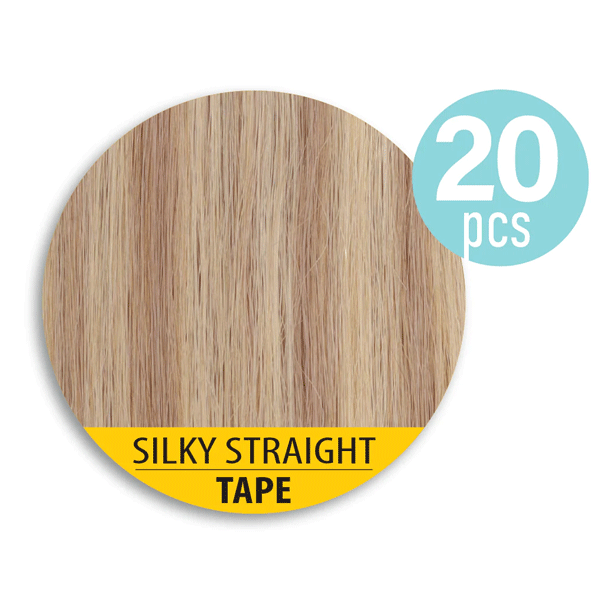 Eve Hair Luv 100% Remy Human Tape - In Silky Straight Extensions 22''