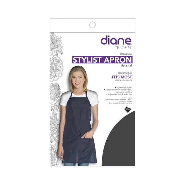 Diane Stylist Apron Silver