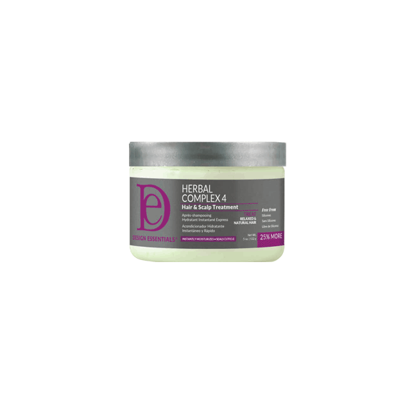 Design Essentials Agave & Lavender Herbal Complex 4 Hair & Scalp Treatment 4 oz.