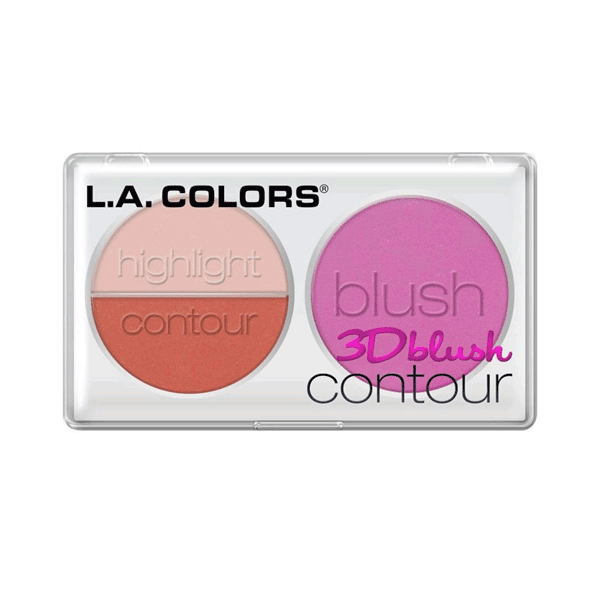 L.A. Colors  3D Blush Contour Love Me
