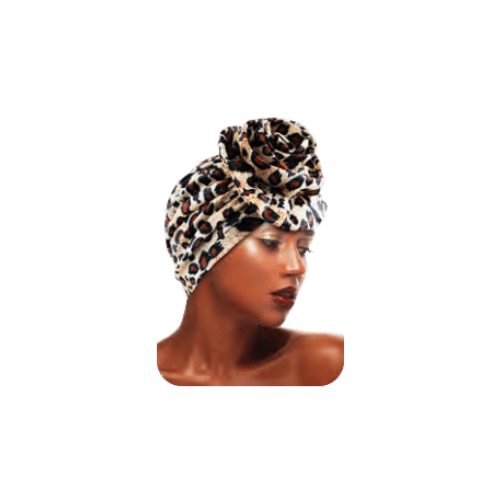 Beauty Town African Pattern Twist Head Wrap Bonnet Cap Assorted