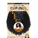 Eve Hair Scarlet Clip In Extensions - 9 PCS - Kinky Curly - Human Blend