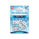 Beauty Town Charm Filigree Tube Silver