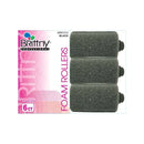 Brittny Roller Foam Black 6 Count Jumbo