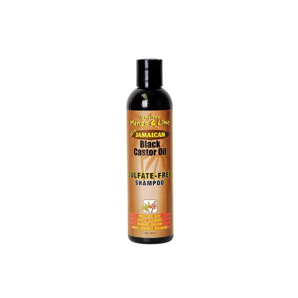Jamaican Mango & Lime Black Castor Oil Sulfate Free Shampoo 8 oz.
