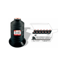 Beauty Town Polyester Salon Weaving Thread 110 G Black- 03992