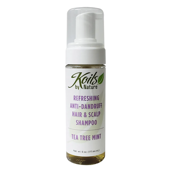 Koils By Nature Refreshing Anti-Dandruff Tea Tree Mint Shampoo 6 oz.
