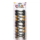 Chloe Mixed Brown Ponytail Holders