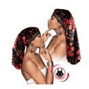 Beauty Town Ajustable X- Tra Long Rose Bonnet Cap