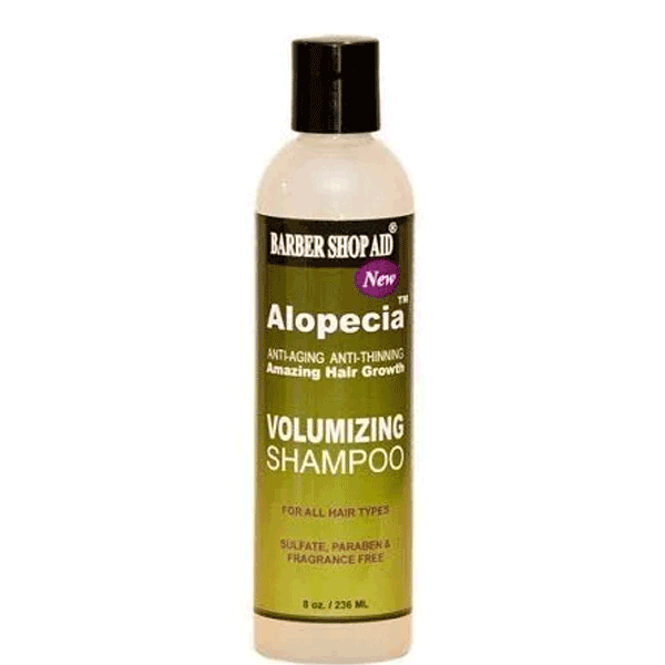 Barber Shop Aid Alopecia Shampoo 8 oz.