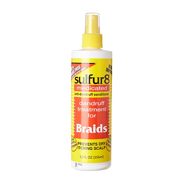 Sulfur-8 Medicated Anti Dandruff Conditioner for Braids 12 oz.
