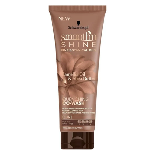 Schwartzkopf Smooth'n Shine Curl Quenching Co-Wash 10 oz.