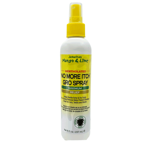 Jamaican Mango & Lime No More Itch Gro Spray Mentholated 8 oz.