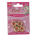 Beauty Town Rhinestone Beads Gold