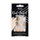 Ardell Nail Pink Marble & Gold