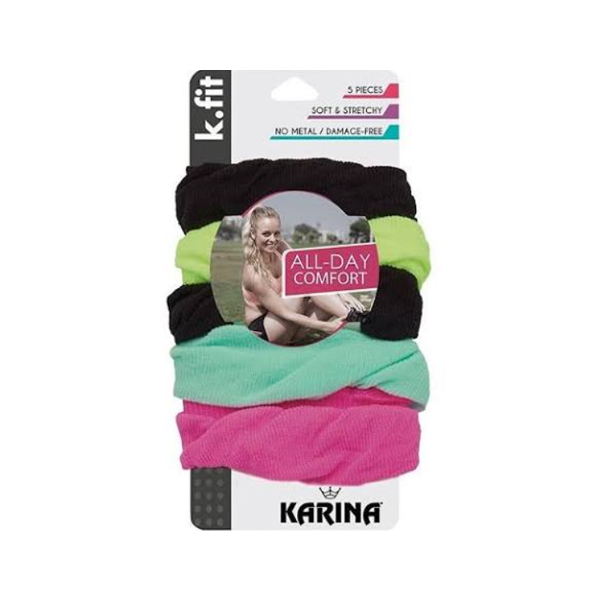 Karina Essentials Soft Twisters Ponytail Holders