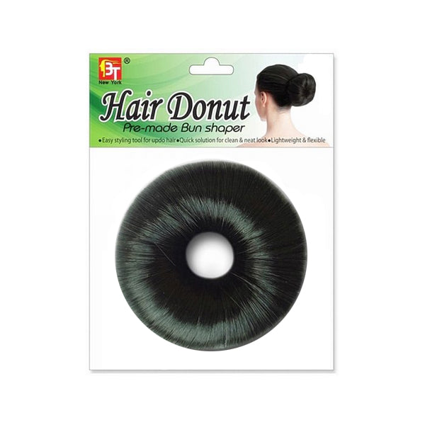 Beauty Town Hair Donut Jumbo Black
