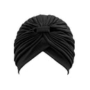 Beauty Town Big Bonnet Turban Black
