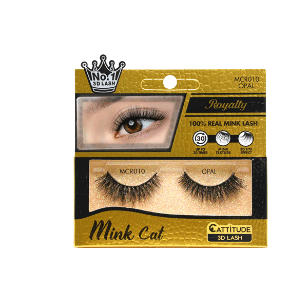 EBIN Royalty Mink Cat 3D Lashes 010 - Opal