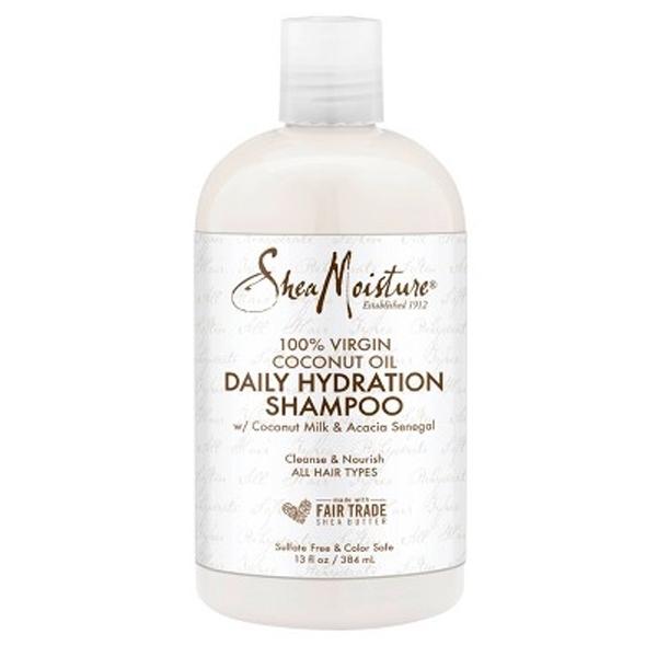 Shea Moisture 100% Virgin Coconut Oil Daily Hydration Shampoo 13 oz.