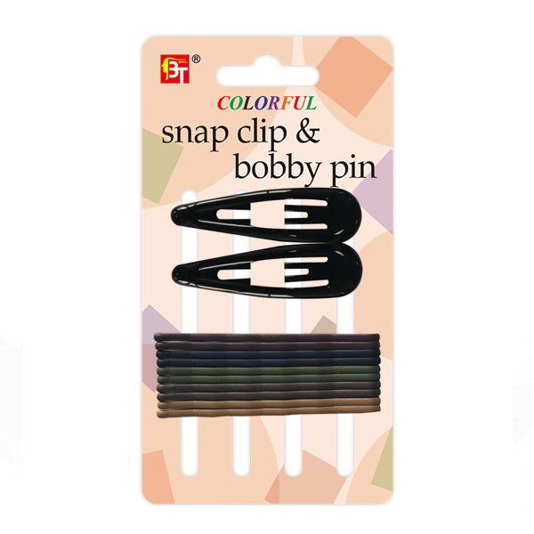 Beauty Town Snap Clip & Bobby Pin