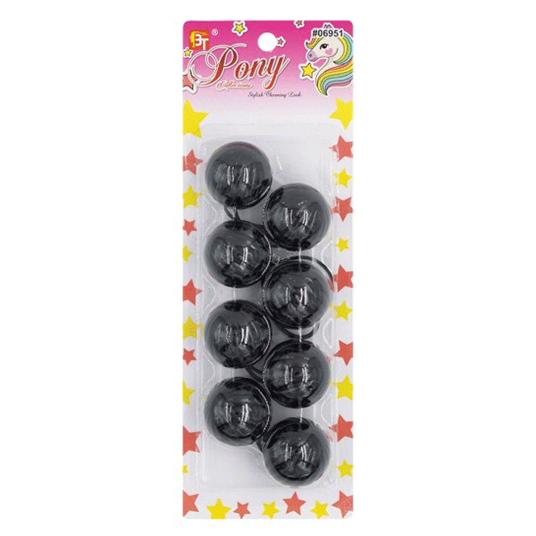 Beauty Town Ponytail Holders 40mm 4Pcs