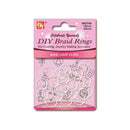 Beauty Town DIY Braid Rings 14MM Silver