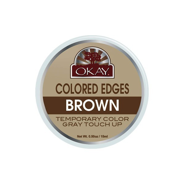 Okay Colored Edges Brown .50 oz.
