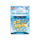 Beauty Town Charm Filigree Tube Gold