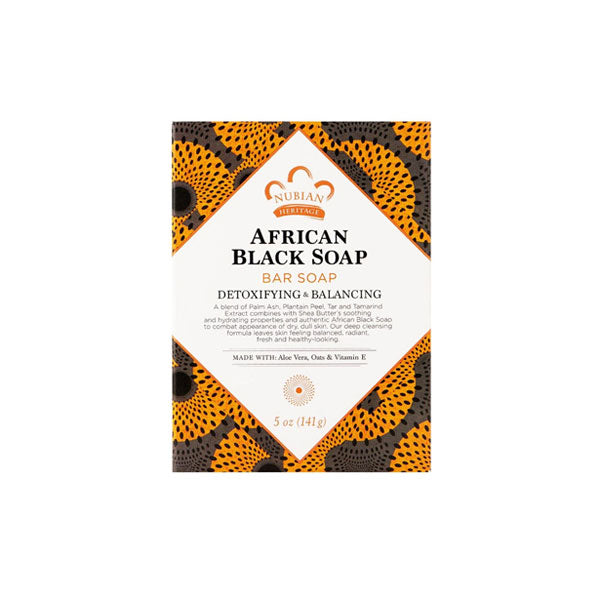 Nubian Heritage African Black Soap 5 oz.