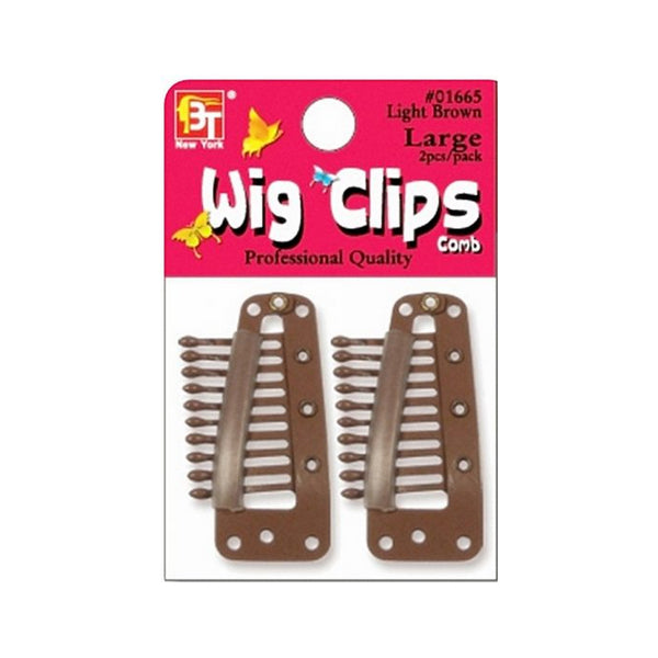 Beauty Town Wig Clips Large Light Brown