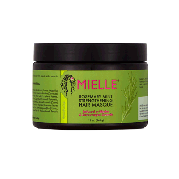 Mielle Organics Rosemary Mint Strengthening Hair Masque 12 oz.