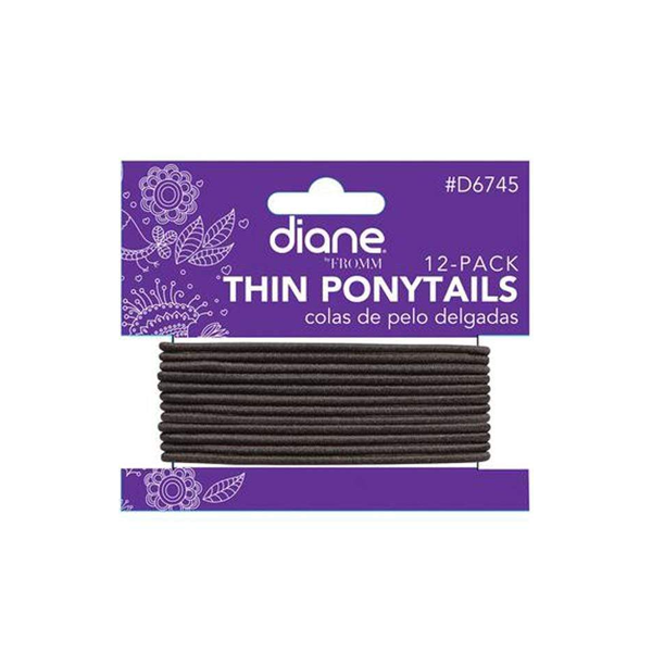 Diane Thin Ponytail Holders