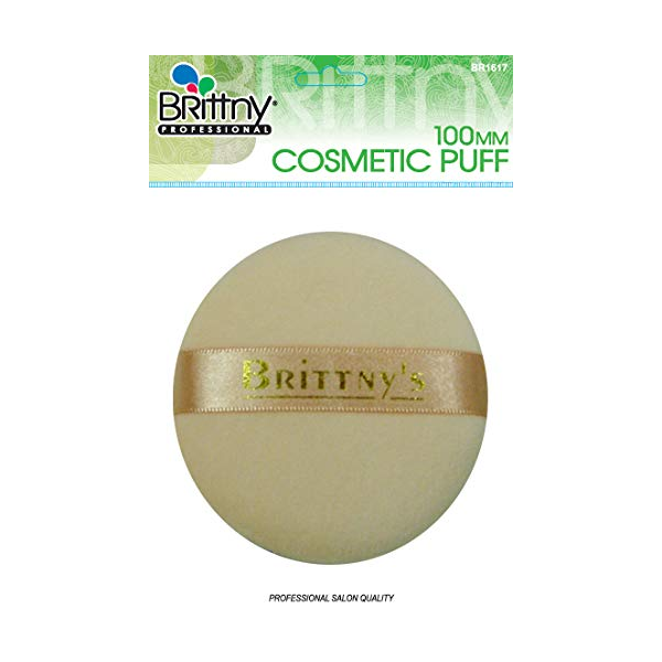 Brittny Cotton Cosmetic Puff Round 100 MM
