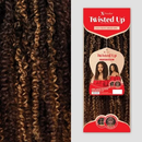 Outre X-Pression Twisted Up 4X4 Lace Front Wig - Kinky Boho Passion Waterwave 18"