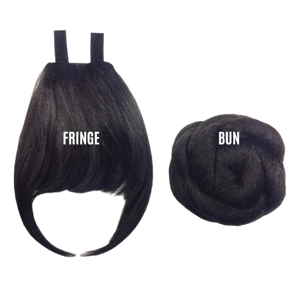 Eve Hair Fringe Bun 2 in 1