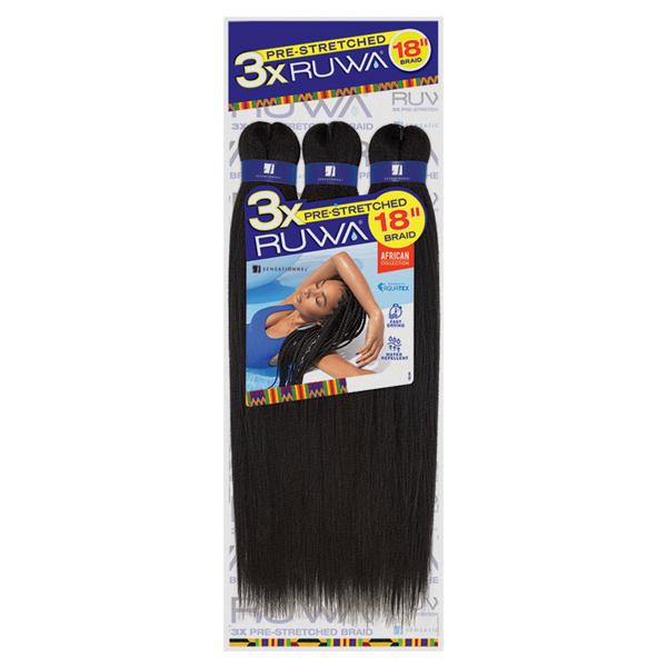 3X RUWA X-Pressions Braiding Hair 18"